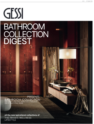Gessi Bathroom Collection Digest catalogue
